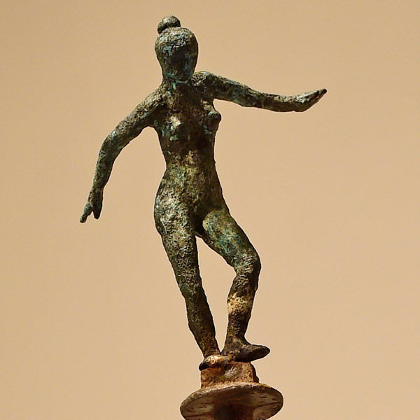 untitled sculpture figure in bronze